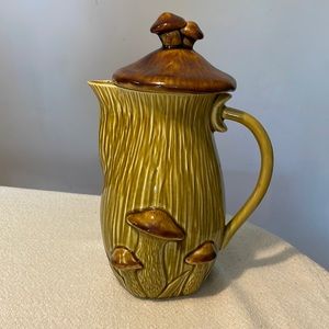 Vintage Mushroom Coffee/Teapot